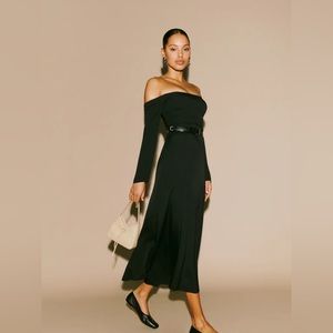 NWT size 8 Ballari Dress. Reformation.  Black.